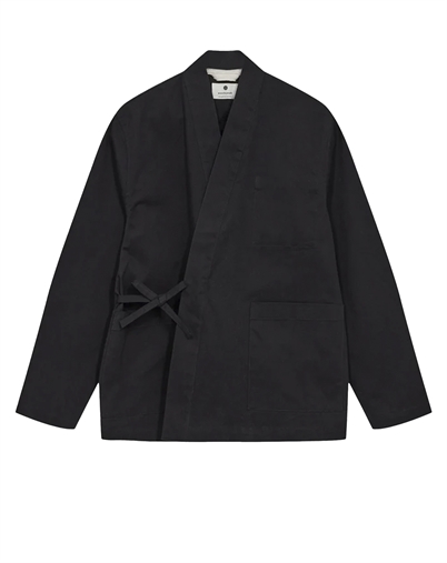 Anerkjendt - AKJesper Kimono Overshirt - Caviar